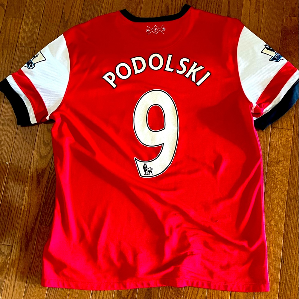 Nike Arsenal home shirt 2012-14 of Lucas Podolski